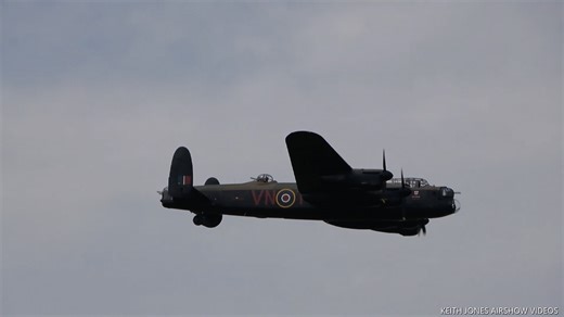 Avro Lancaster IWM 2023 | Keith Jones Airshow Videos