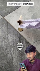 Coin fire 🔥 #fblifestyle #tiktok #science #experiment #jitendramagic | Jitendra Magic