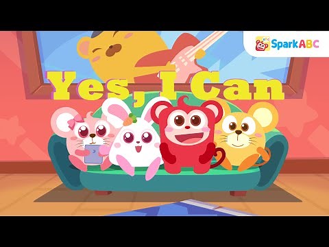 Yes, I Can| Simple Song for Kids| Sing-Along Songs | Move together | Nursery Rhymes| SparkABC