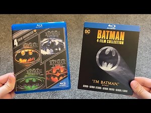 Batman: 4-Film Collection Blu-ray Unboxing DC