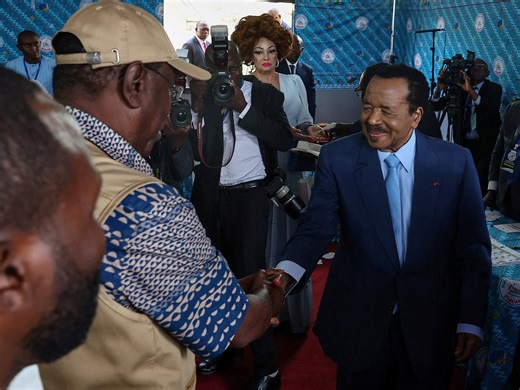 Cameroon votes in presidential election as Paul Biya, 92, seeks eighth term