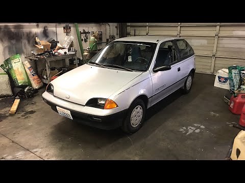 1991 Geo Metro Revival- The EASIEST Motor Swap I Have Ever Done
