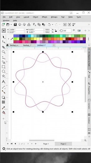 How to Make Pattern In Corel Draw