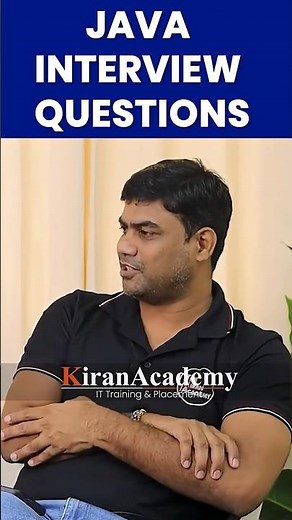 Core JAVA Interview Question #8