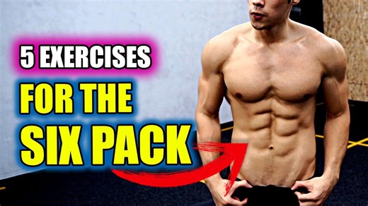 5 awesome exercises for the six pack abs