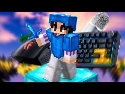 SMOOTH Keyboard + Mouse ASMR Sounds | mineberry Bedwars