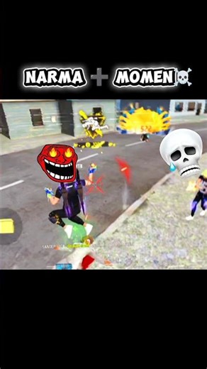 #freefire Game play with Moment And Narmal Game play with And #sandep YT #aweber