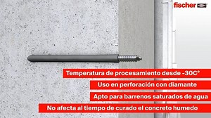Sistema de inyección FIS SB 390 S y cápsula RSB para concreto fisurado y no fisurado. Su combinación entre un mortero básico con la tecnología de un vinylester de silano, permite alcanzar niveles de carga elevados de forma segura. Homologado para su aplicación en zonas sísmicas. Más info: https://cutt.ly/Hgt9eaA #construccion #aprobacionsismica #fischer #anclajequimico | fischer group