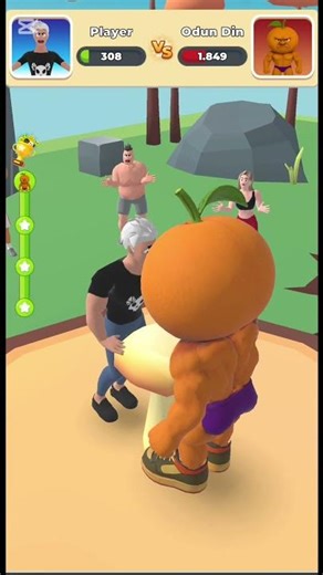 Biggest Slap Ever! 😂 #funnygames #slapchallenge #funnyslapgames #shorts