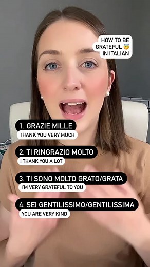 Learn Italian: How to Say 'Thank You' in Italian