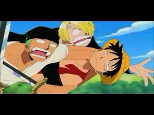 1 One Piece Zorro, Sanji und Rufffy lernen Fliegen.wmv
