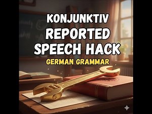 German Konjunktiv I & II: Reported Speech, Wishes & Hypotheticals | B1/B2 Grammar