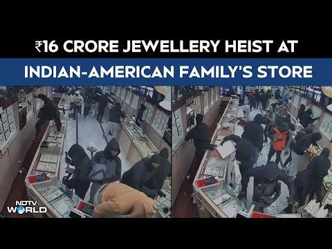 California Heist | Masked Men Grab ₹16 Crore Jewellery From Indian-American Store In California