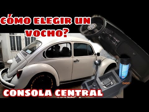 Consola central para vocho o portavasos. Modificando el vocho #vocho #tuning #consolavocho
