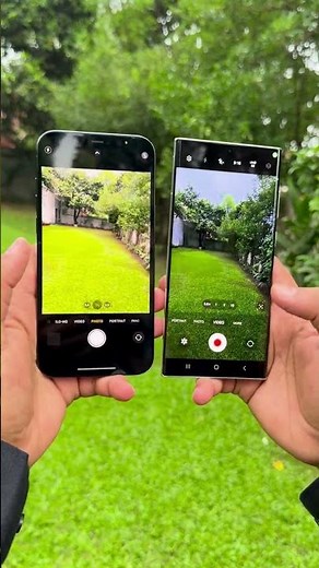 iPhone 12 Pro Max vs Samsung Galaxy S22 Ultra – Camera Test! #ytshorts #s22ultrareview #mobilephone