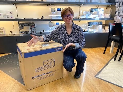 The New Brother Innov-is 870E Embroidery Machine