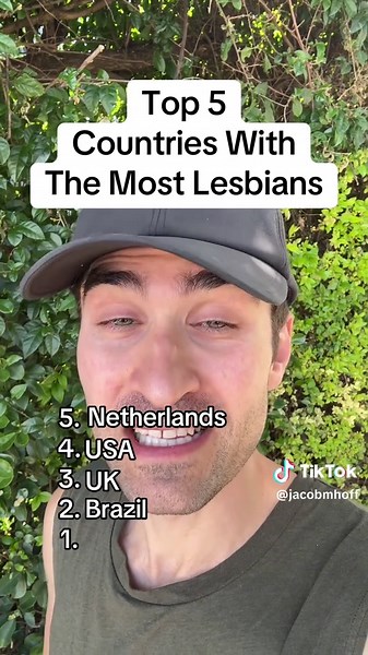 Top 5 Countries With The Most Lesbians | Netherlands, USA, UK, Brazil, Spain
