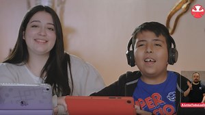 ¡Emocionante! Joven creó libro en inglés para ayudar a su hermano en la Teletón 2024