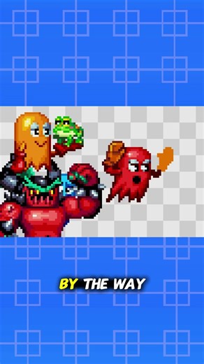 Blinky in Mania Style! #pixelart #retrogaming #gaming #sonicracingcrossworlds #pacman