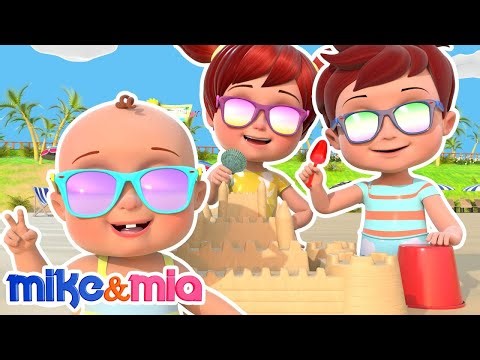 Sand Castle Song | Swimming Song for Kids | Nursery Rhymes For Kids
