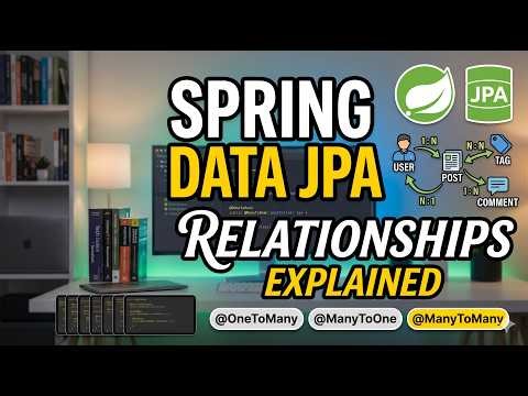 Spring Data JPA Relationships Explained (1:1, 1:N, N:1) || CodeTav Management