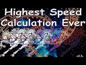 Fastest Speed Calculation Ever | Made In Heaven | Jojo Bizarre Adventure | Power Scaling