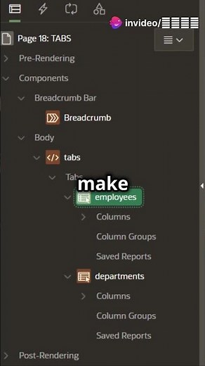 How to Create Tabs in Oracle APEX | كيفية إنشاء التبويبات في أوراكل أبيكس