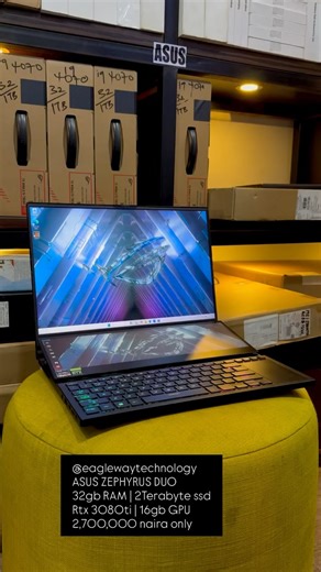 Computers | Gaming Laptops | Business Laptops | Gaming Desktops | Asus ROG Zephyrus DUO 16 GX650RX - 3.3ghz AMD Ryen9-6900HX Octa core (16 processor threads)/ 32gig DDR5 480Mhz Ram/2TB PCIe NVMe M.2... | Instagram