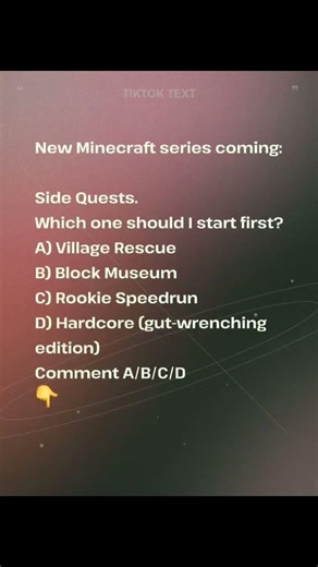 New Minecraft series coming: Side Quests. #thegamingmama #cozygaming #cavegame #gamingcommunity