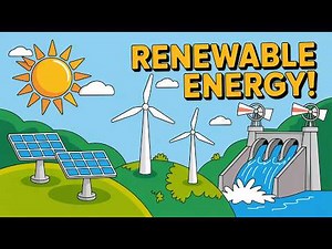 Renewable Energy 🌞💨💧 | Solar, Wind & Hydro for Kids