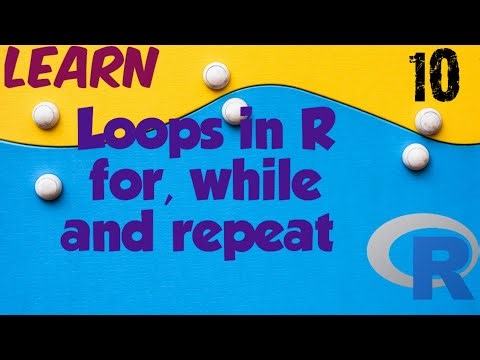 Loops in R | for, while and repeat loop | lesson-10 | Monika Verma