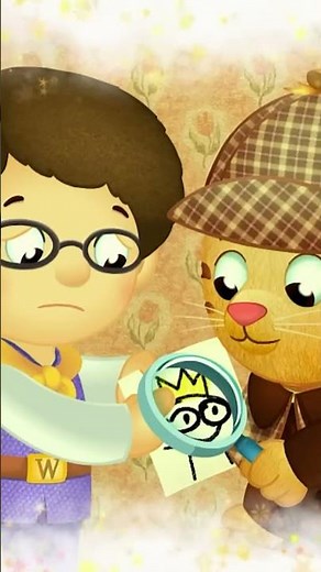 Daniel Tiger's Neighborhood | Let's Make Believe: Detective 🔎 | PBS KIDS #Shorts
