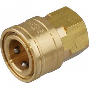 TS-3SF-BSBM バルブレス中圧用ソケットカプラー・真鍮(オネジ取付用) モノタロウ 最高使用圧力5.0MPa 耐圧力7.5MPa 質量90g 相手側取付サイズR3/8  TS-3SF-BSBM 【通販モノタロウ】