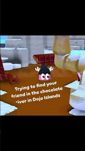 observing in the hot cocoa river in dojo islands 👀👀👀 #observing #trend