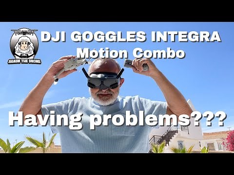 How to tutorial set up DJI Goggles Integra Motion Combo DJI Mini 3 Pro #shaunthedrone