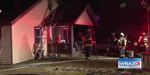 Family escapes house fire in Huntington