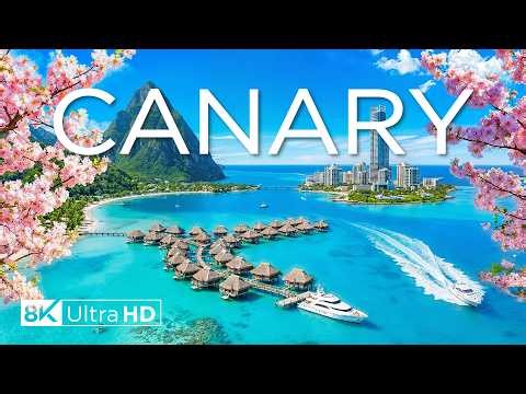Canary Islands 8K – Volcanic Landscapes, Atlantic Shores & Spain’s Island of Eternal Spring