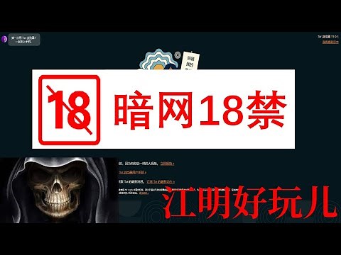 洋葱浏览器，老司机带你走进恐怖的暗网世界。