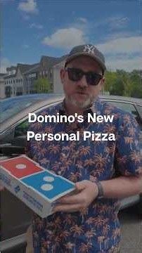 Domino's NEW Personal Pizza: Taste Test & Business Strategy