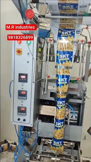 Snacks packing machine| Kurkure, Puffs, Ring, pola, Cheese ball, namkeen, chips, packing manufacture