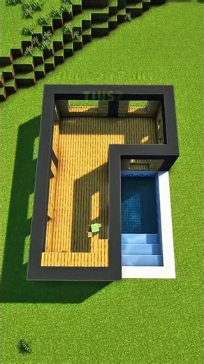 Modern House tutorial in Minecraft||#minecraft #survival #minecraftpe