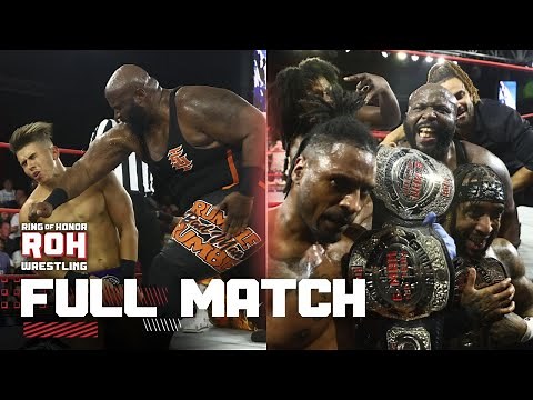 FULL MATCH Shane Taylor Promotions vs Von Erichs & Sammy Guevara ROH World 6-Man Titles #ROHDBD 2025