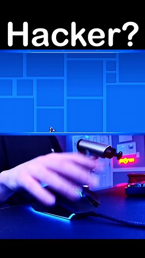 $10,000 Tight Spam vs Geometry Dash Hacker! #shorts | ItzBran