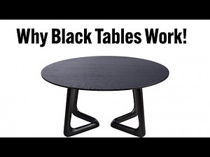 Why a Black Dining Table is Perfect for Small Spaces