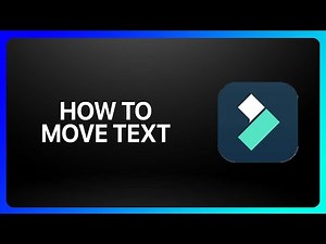 How To Move Text In Filmora Tutorial