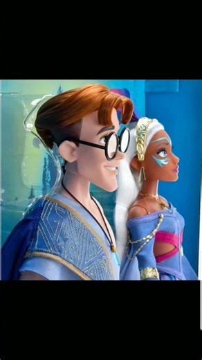 Milo Thatch and Princess Kida Limited Edition Doll set