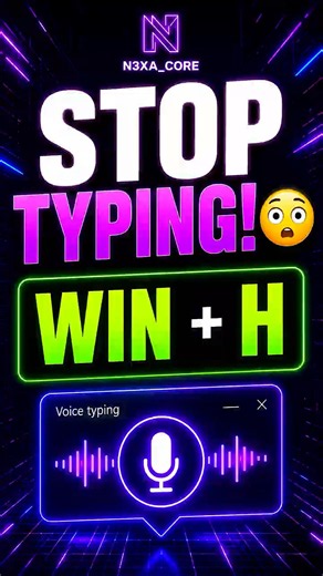 Why Are You Still Typing? 🤯 #windows #productivity #shorts