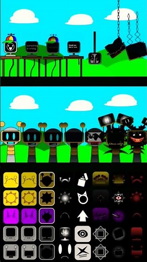 Mr. Fun computer x Mr. Funbot 🔥 Incredibox Sprunki 💯 Battle Song 🎼 #phase #incredibox #sprunki #oc