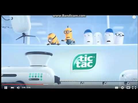Tic Tac Minions & Banana Commerical