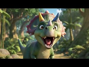 Dino Parade (Fun 3D Animation) | Nursery Rhymes & Kids Songs About Dinosaurs